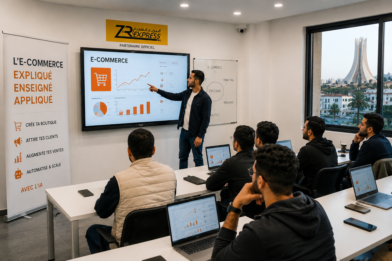 Salle de formation BSA Academy